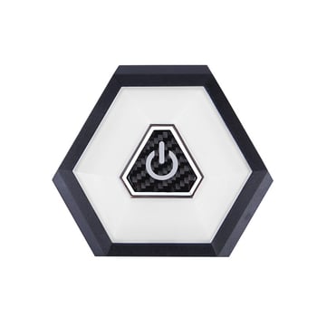 Autó belső LED olvasólámpa, USB-s újratölthető, háromszínű, négy mód, 10W, 5V