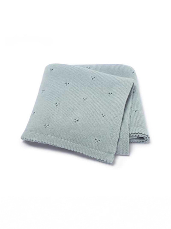 Der Kaiser kötött babatakaró babakocsira, egyszínű, 100% pamut, pamut töltettel, minden évszakra, újszülötteknek (0–12 hónap)