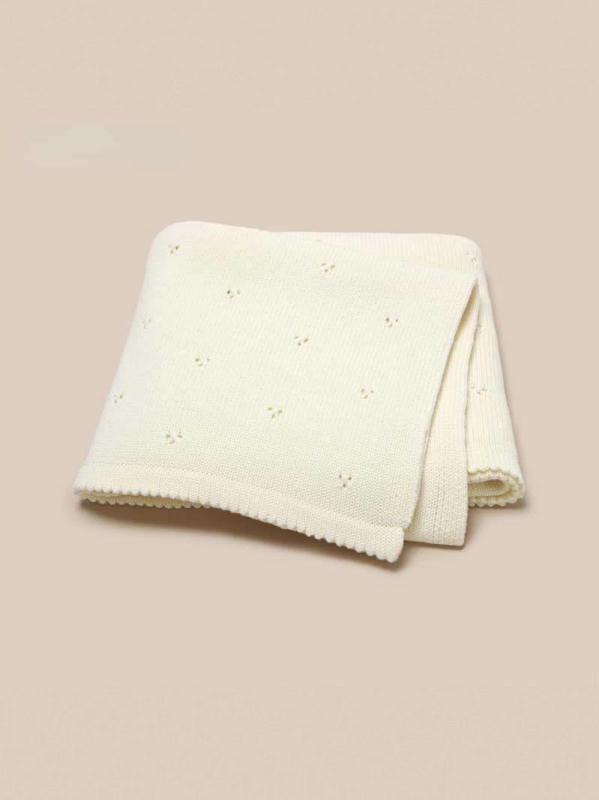 Der Kaiser kötött babatakaró babakocsira, egyszínű, 100% pamut, pamut töltettel, minden évszakra, újszülötteknek (0–12 hónap)