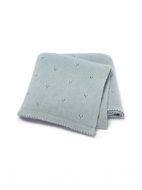 Der Kaiser kötött babatakaró babakocsira, egyszínű, 100% pamut, pamut töltettel, minden évszakra, újszülötteknek (0–12 hónap)