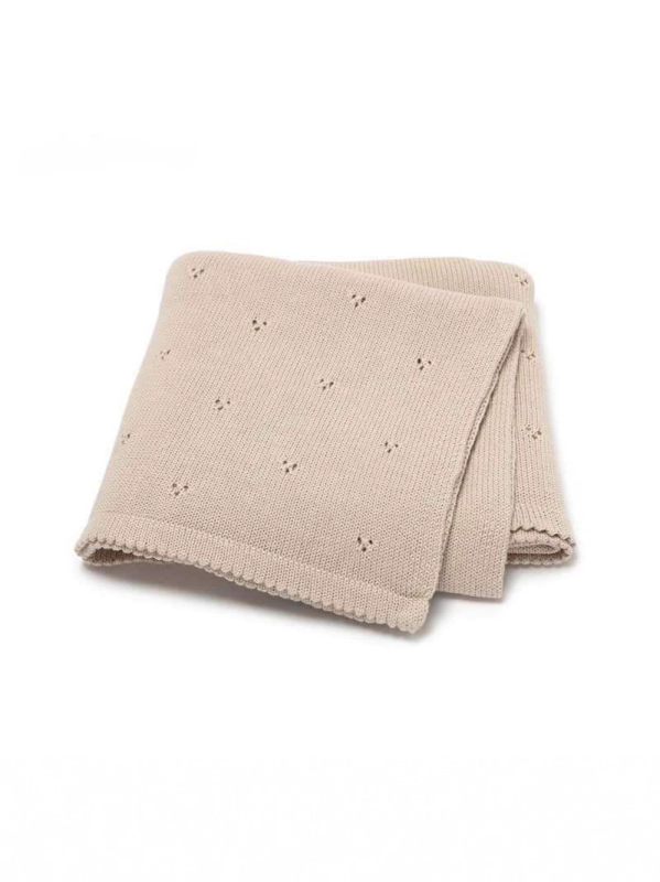 Der Kaiser kötött babatakaró babakocsira, egyszínű, 100% pamut, pamut töltettel, minden évszakra, újszülötteknek (0–12 hónap)