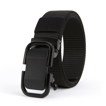 Muški kaiš od najlonskog platna sa automatskom kopčom — materijal: najlon; kopča: legura; širina: 2-4 cm; stil: minimalistički