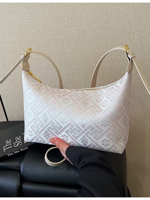 Alkaros táska irodalmi-nemzeti stílusban, poliészter, téglalap alakú forma, cipzár, belső ID rekesz