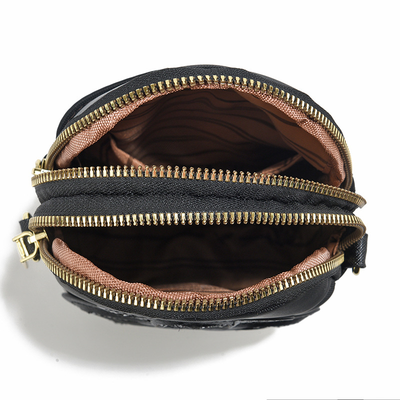 PU materijal crossbody torba, uličnog stila, mala kvadratna torba sa džepom za mobitel, unutarnja podstava, s jednim naramenicom, svakodnevna upotreba, jesen 2024