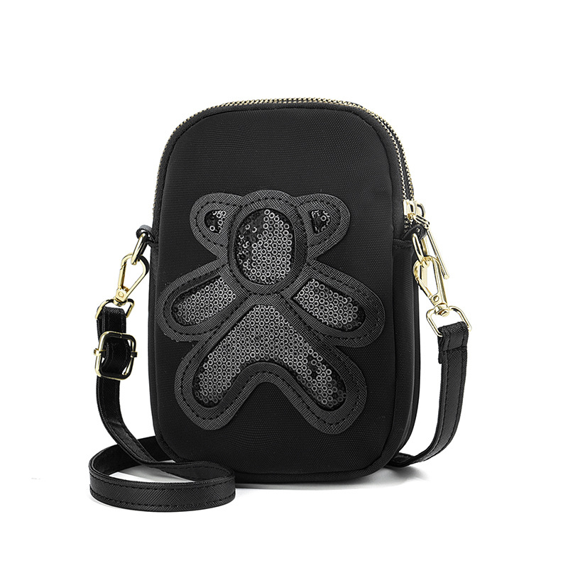 PU materijal crossbody torba, uličnog stila, mala kvadratna torba sa džepom za mobitel, unutarnja podstava, s jednim naramenicom, svakodnevna upotreba, jesen 2024