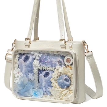 Chicvibe Tote táska – Utcai stílus, PU anyag, Függőleges négyszög alakú, Cipzárral záródó