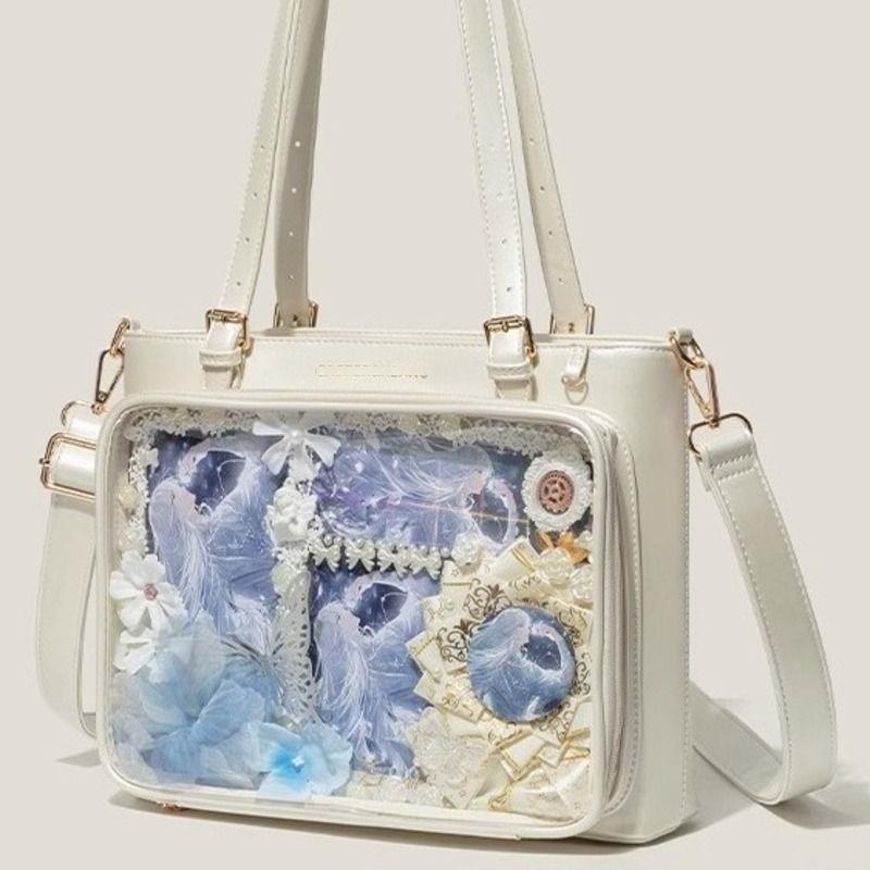 Chicvibe Tote táska – Utcai stílus, PU anyag, Függőleges négyszög alakú, Cipzárral záródó