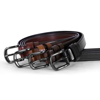 Ženski kožni pojas, korejskog stila, kopča s pinom, koža prve klase od goveđe kože, širina 2-4 cm