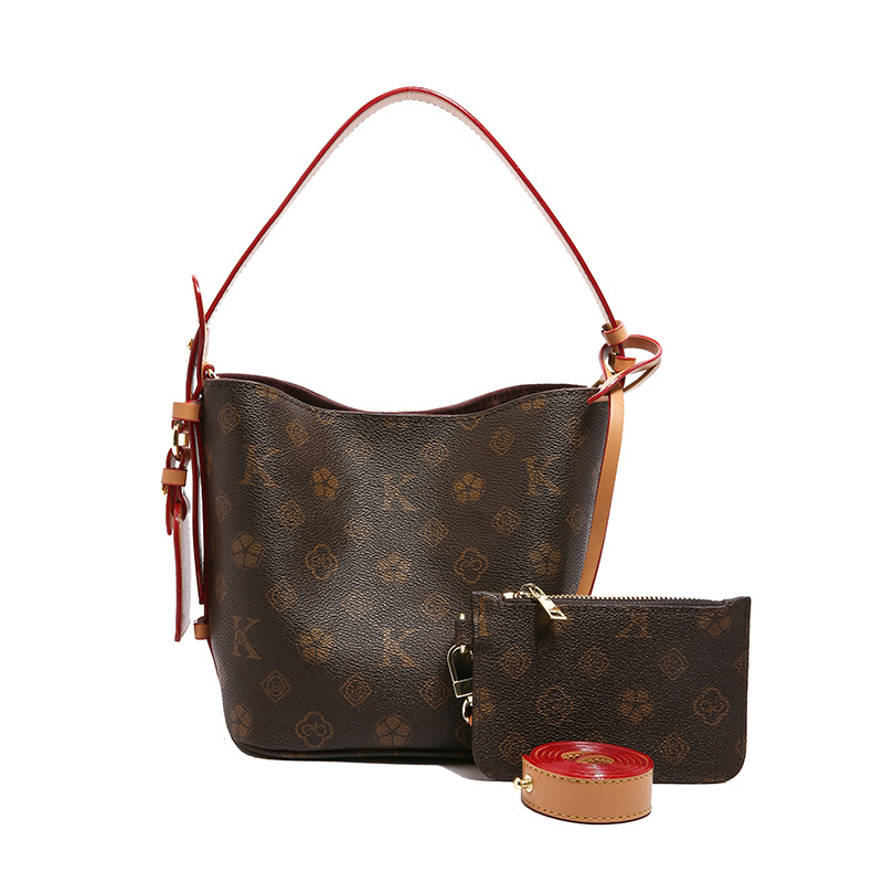 Ženska PU torba tipa kanta, magnetsko zatvaranje, poliester podstava, unutarnja džep za telefon, svakodnevna upotreba