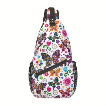 Torba preko ramena s geometrijskim uzorkom, kapacitet 20–35 L, otporan na habanje poliester, dizajn za smanjenje opterećenja, unisex