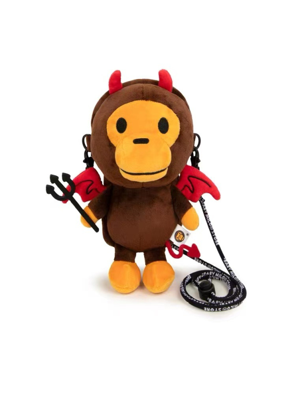 Torba za mobitel od plišane tkanine, zatvaranje zatvaračem, cilindrični oblik, unutarnja džep za mobitel, podstava od poliestera-pamuka