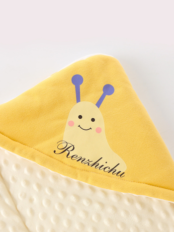 Bebi deka za zavijanje, 100% pamuk, karikaturalni uzorak, punjenje poliester, sigurnosna razina A, za novorođenčad