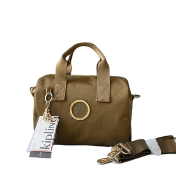 K Family Monkey Bag - Najlon Crossbody torba, gradski stil, horizontalni kvadratni oblik, zatvaranje zipom, unutarnji pretinci: pretinac na zip, pretinac za telefon, pretinac za dokumente
