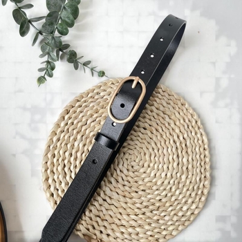 Ženski kožni remen od prave kože, dvostruki sloj kože, kopča od legure, kopča s iglom, stil svakodnevni, retro, minimalistički