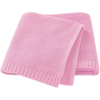 Dječja pamučna deka za sve sezone – čisti pamuk, jednoboјni uzorak, za kolica i dječji quilt, pogodna za novorođenčad i malu djecu