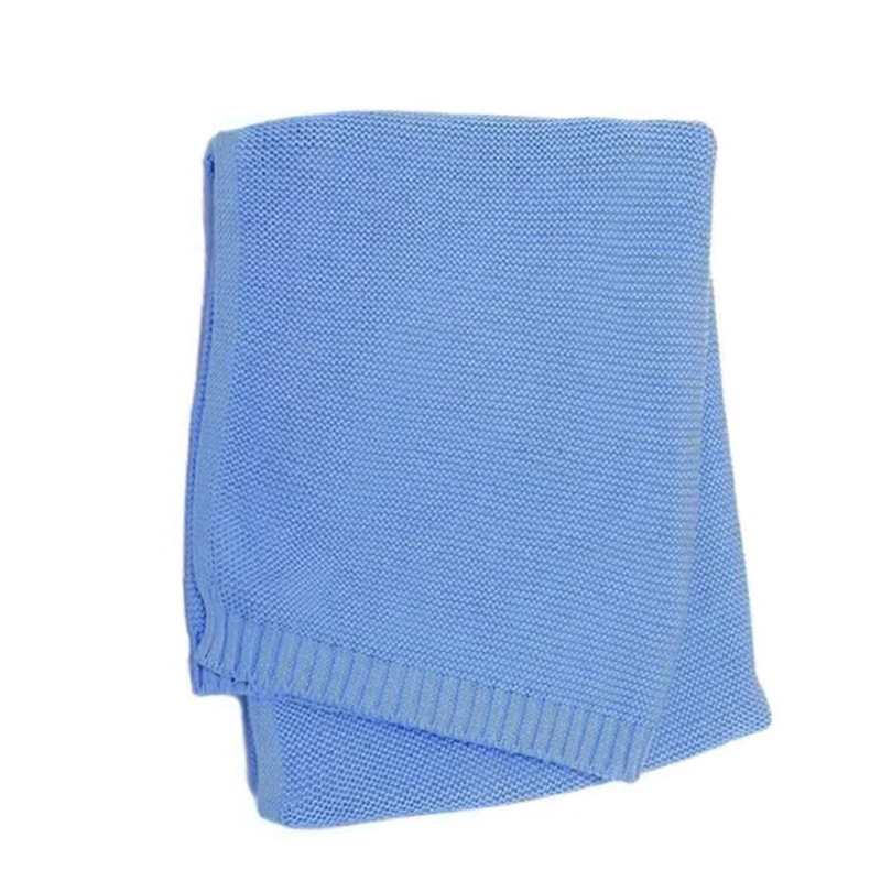 Dječja pamučna deka za sve sezone – čisti pamuk, jednoboјni uzorak, za kolica i dječji quilt, pogodna za novorođenčad i malu djecu