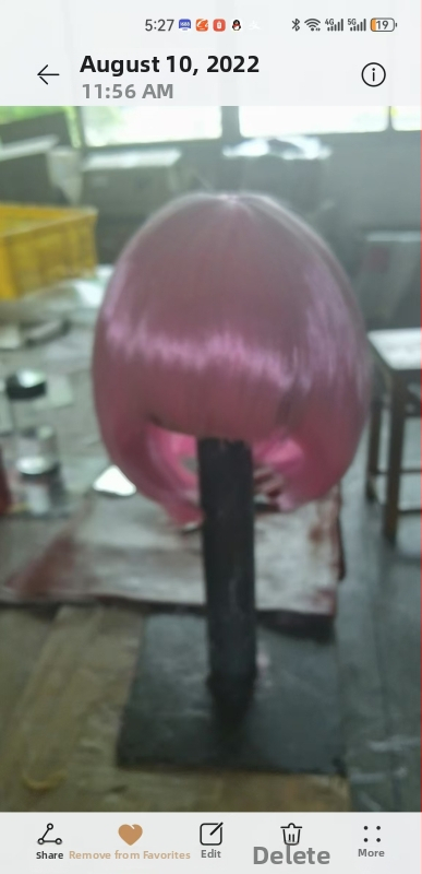 Парик къс Боб MX02, термоустойчива коса, механизъм