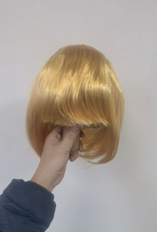 Парик къс Боб MX02, термоустойчива коса, механизъм