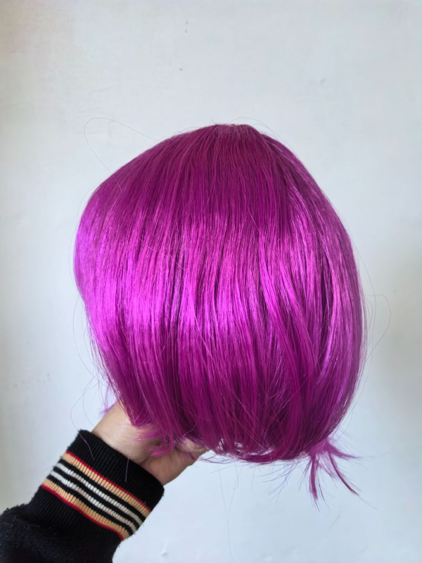 Парик къс Боб MX02, термоустойчива коса, механизъм