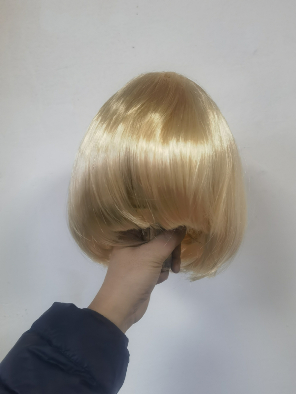 Парик къс Боб MX02, термоустойчива коса, механизъм