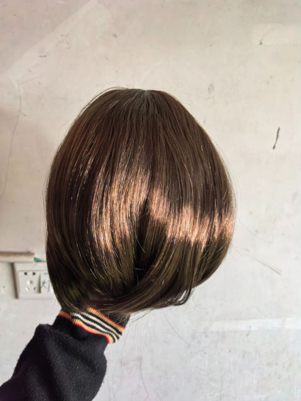 Парик къс Боб MX02, термоустойчива коса, механизъм