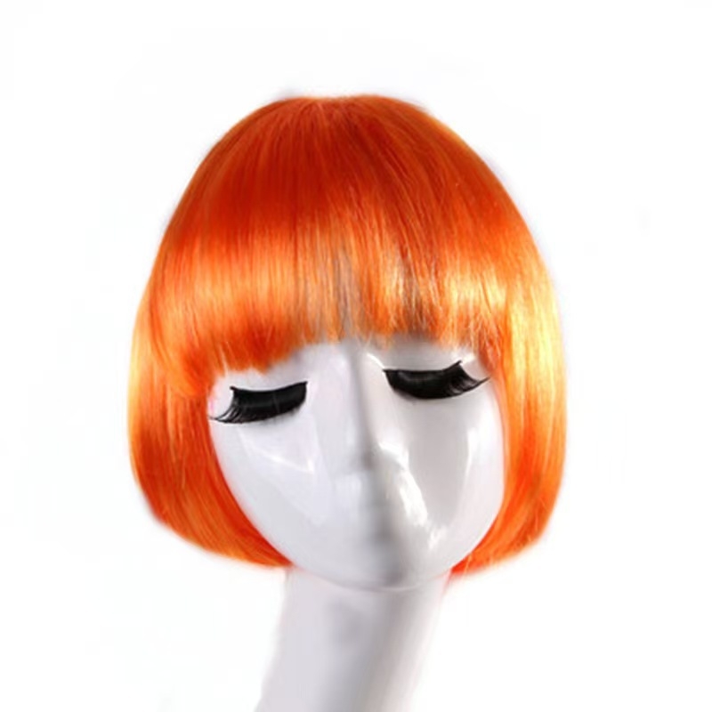 Парик къс Боб MX02, термоустойчива коса, механизъм