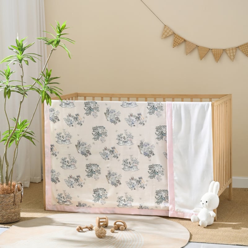 Dječji pokrivač | 70% regenerirane celulozne vlakno, 30% pamuk | pogodan za ljeto, proljeće i jesen | uzorak: životinje i crtani | Klasa A