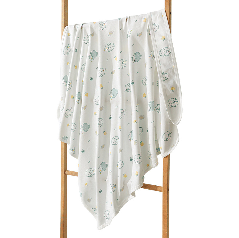 Uvijajući ručnik za novorođenčad, 100% pamuk, uzorak životinja, za sve sezone