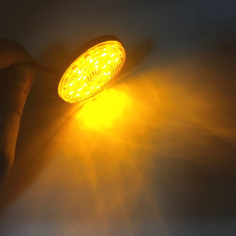 Stražnje svjetlo za motocikle i električna vozila s 24 LED reflektorom, model Y-045, 3W, 12/24V, vodootporno