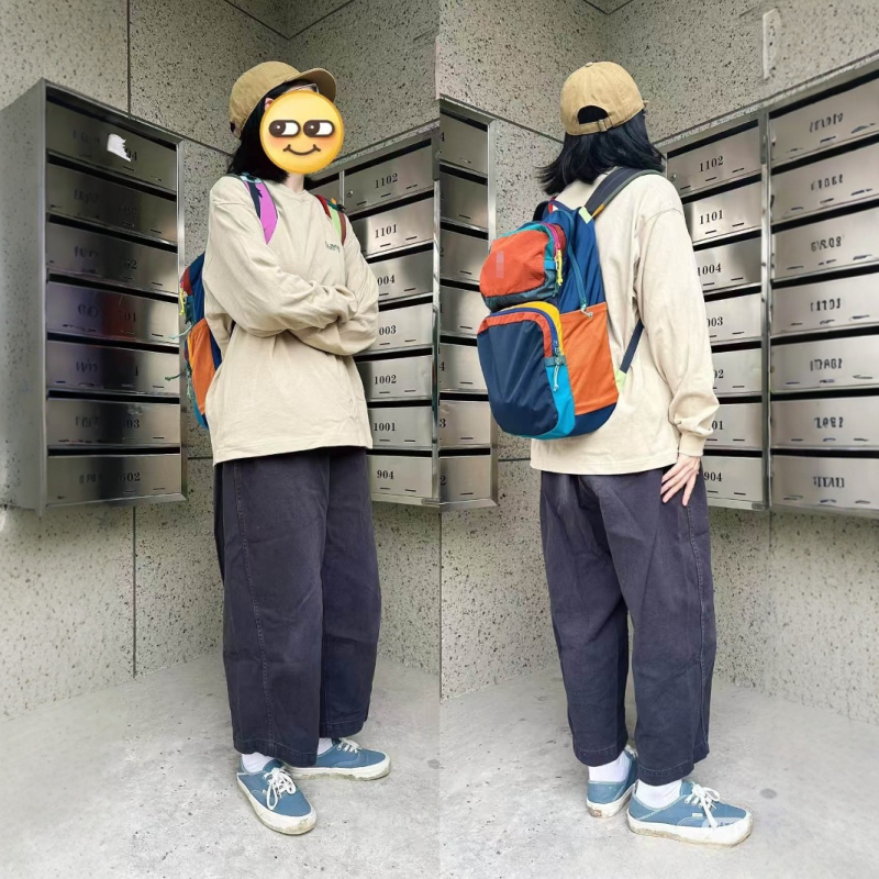 Nylon unisex vodootporni svakodnevni ruksak s pretincom za prijenosno računalo