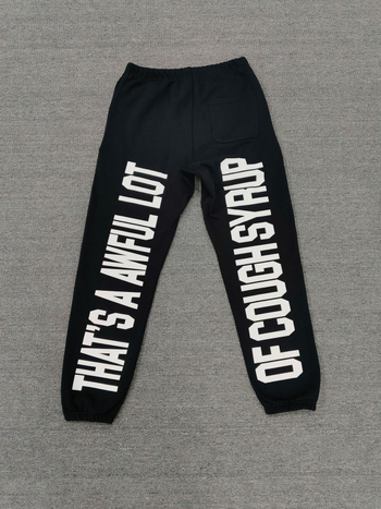 Muške opuštene hlače od pamuka s flecom i tiskom slova, zimsko razdoblje, blaga rastezljivost, srednje niska struk