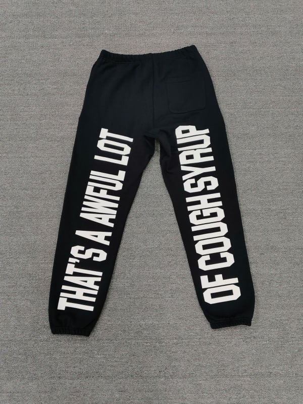 Muške opuštene hlače od pamuka s flecom i tiskom slova, zimsko razdoblje, blaga rastezljivost, srednje niska struk