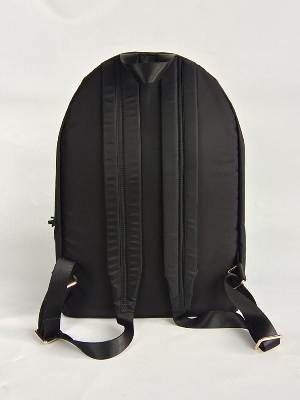Unisex ruksak za prijenosno računalo od najlona s kožnim detaljima, kapacitet ispod 20 L, prozračan, vodootporan, protiv krađe, otporan na rezanje, naramenice s zračnim jastukom, podstava od pamuka