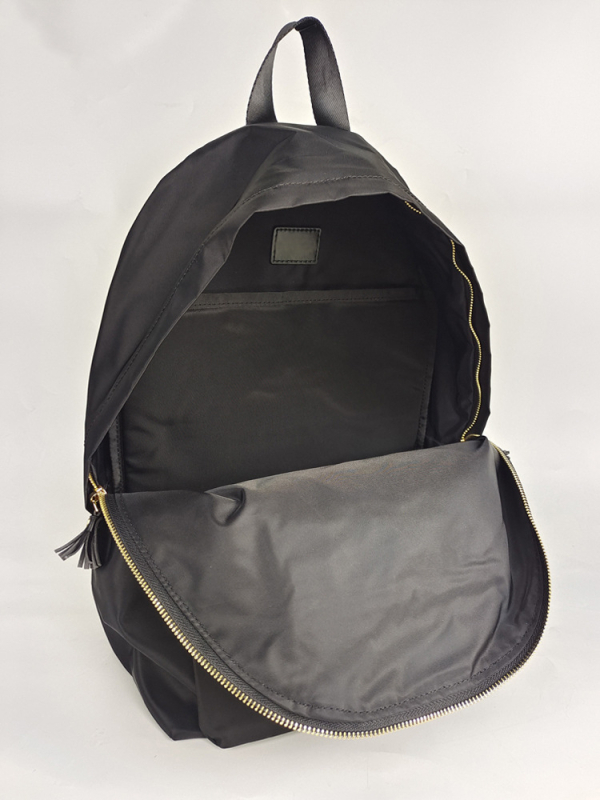 Unisex ruksak za prijenosno računalo od najlona s kožnim detaljima, kapacitet ispod 20 L, prozračan, vodootporan, protiv krađe, otporan na rezanje, naramenice s zračnim jastukom, podstava od pamuka