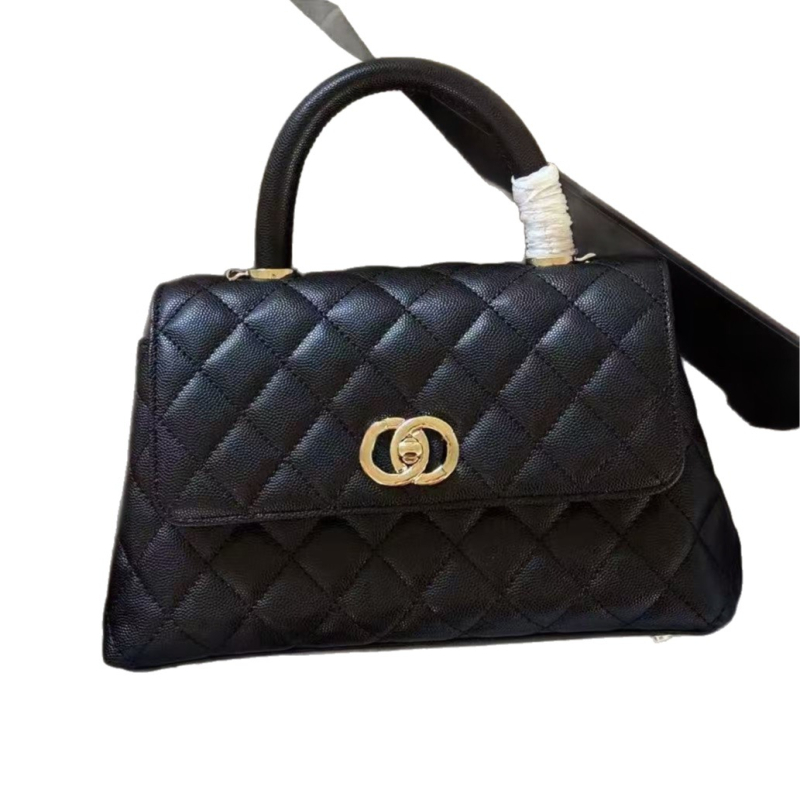 Unisex kožna torba od prave kože s dijamantnim šivanjem, crossbody stil, podstava od platna