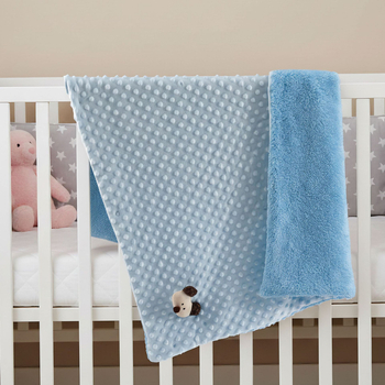 Dječji pokrivač za kolica – dvostruki sloj bean fleece, kroz sve sezone, prilagodljiv, 300–500 g, za djecu 1–3 godine