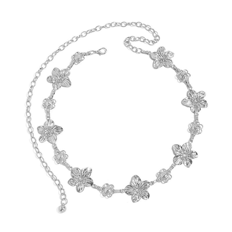 Талийна верижка със морски черупки, перли, морска звезда и раковина – богемски стил, дамски аксесоар (талийна верижка • метал • универсален стил • двойни халки • лято 2025)