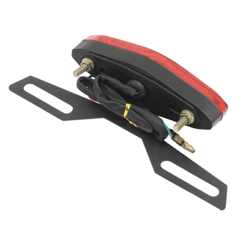 Motociklističko LED stražnje svjetlo komplet QSY044, 12V, 2W, univerzalna kompatibilnost, plastično kućište