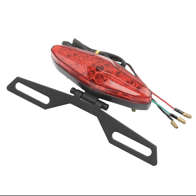 Motociklističko LED stražnje svjetlo komplet QSY044, 12V, 2W, univerzalna kompatibilnost, plastično kućište