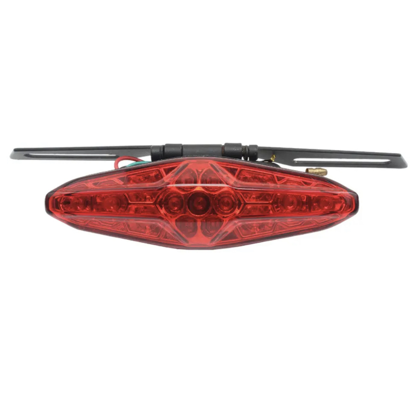 Motociklističko LED stražnje svjetlo komplet QSY044, 12V, 2W, univerzalna kompatibilnost, plastično kućište