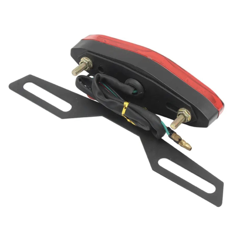 Motociklističko LED stražnje svjetlo komplet QSY044, 12V, 2W, univerzalna kompatibilnost, plastično kućište