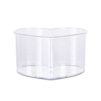 Cupe mousse de unică folosință, design îngroșat, cupă creativă de jeleu pentru deserturi, model 7770, plastic PS, cu capac, pentru ambalarea alimentelor