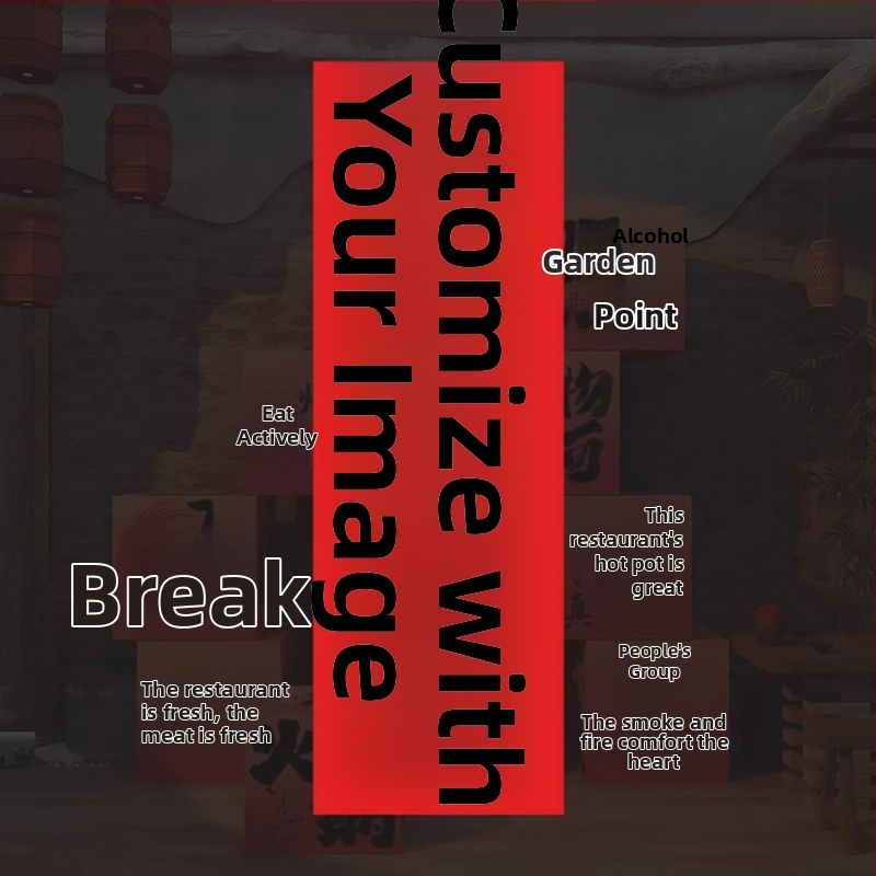 Tapiserija u stilu Novokineskog, pamuk i lan s poliestrom, pravokutna, digitalni termički prijenos