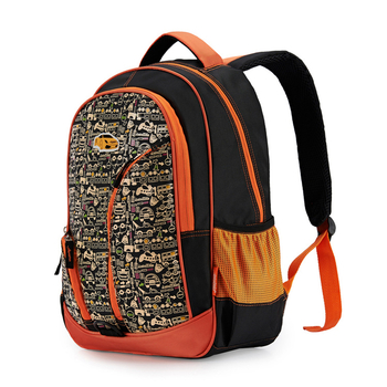 Muški školski ruksak s motívom automobila, 3D dizajn, ultralak poliester, za 1. i 2. razred, s zaštitom kralježnice