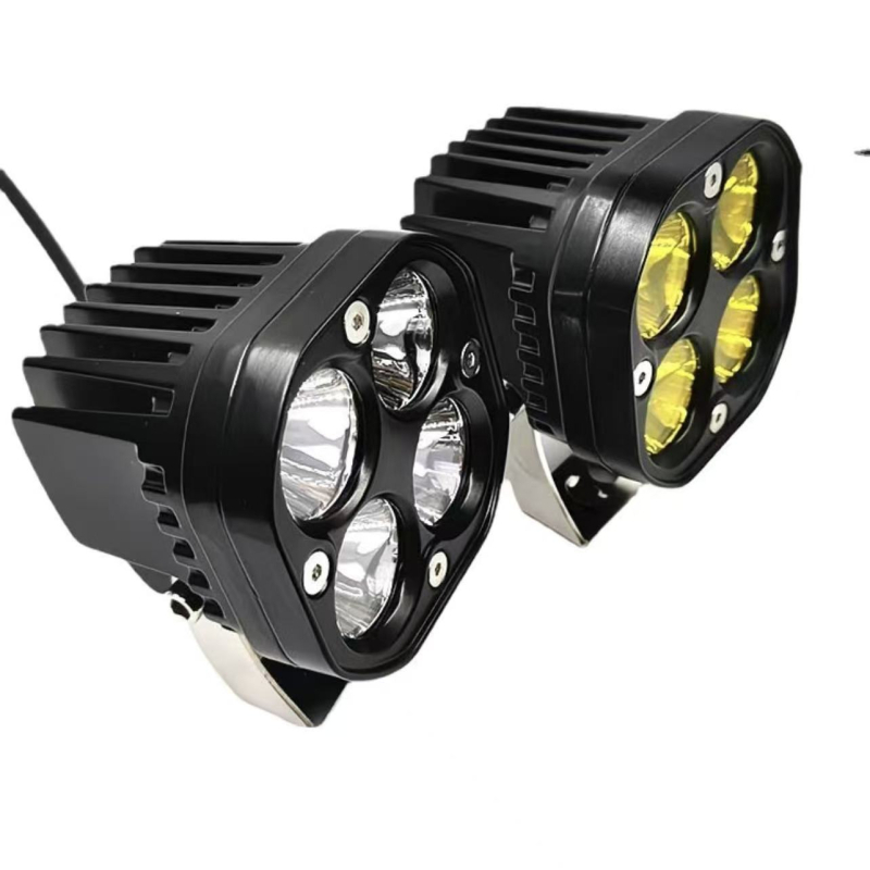 BJ40 LED reflektor za A-stup — off-road prednja bar svjetlo s dizajnom četverolistne djeteline, PC kućište, 8V, bez ugradnje