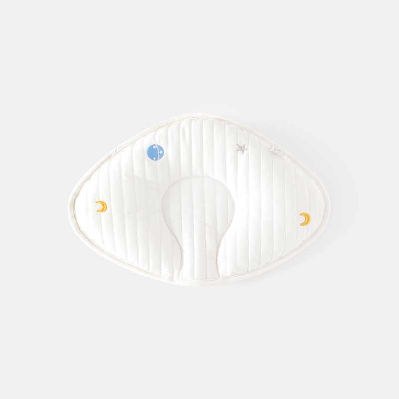 Perna pentru formarea capului nou-născut, 0–6 luni, în formă de nor, 100% bumbac, respirantă și absorbantă, anti-deformare a capului, pentru utilizare pe tot parcursul anului