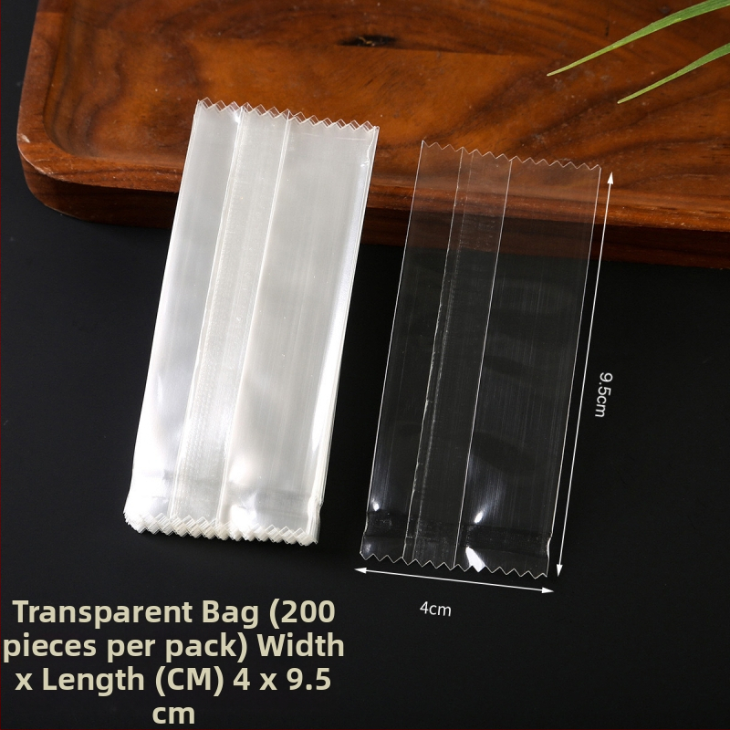 Pungi transparente cu sigilare centrală pentru alimente - sigilare termică, material compozit, mai multe seturi