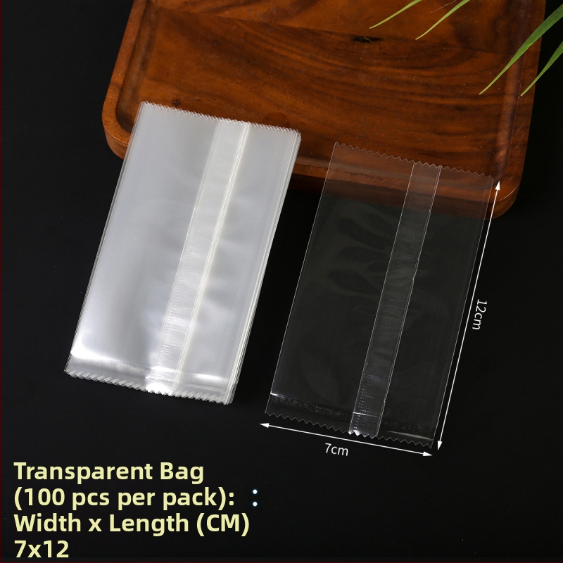 Pungi transparente cu sigilare centrală pentru alimente - sigilare termică, material compozit, mai multe seturi