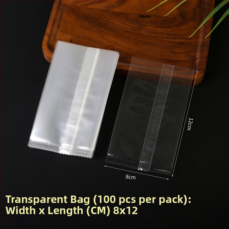 Pungi transparente cu sigilare centrală pentru alimente - sigilare termică, material compozit, mai multe seturi