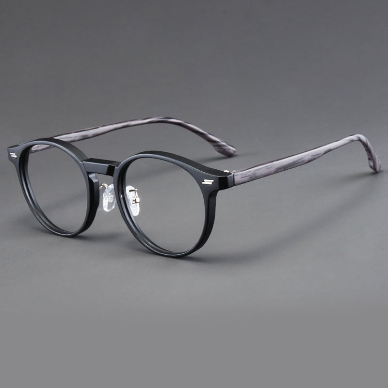 Очила за четене с анти-синя светлина, кръгли рамки, пълен корпус, ретро стил, есен 2025